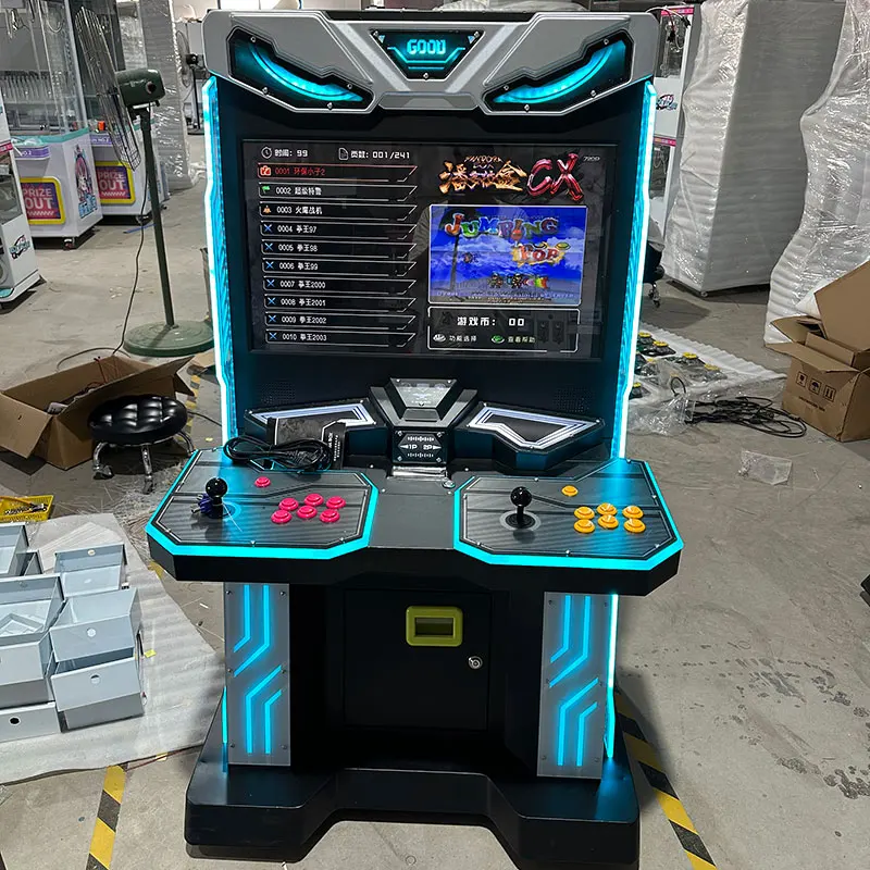 Coin-operated 2 Players Stand Up Retro Arcade Machine 10000 In 1 Multi Games Classic Upright Arcade Video Game Cabinet Machine