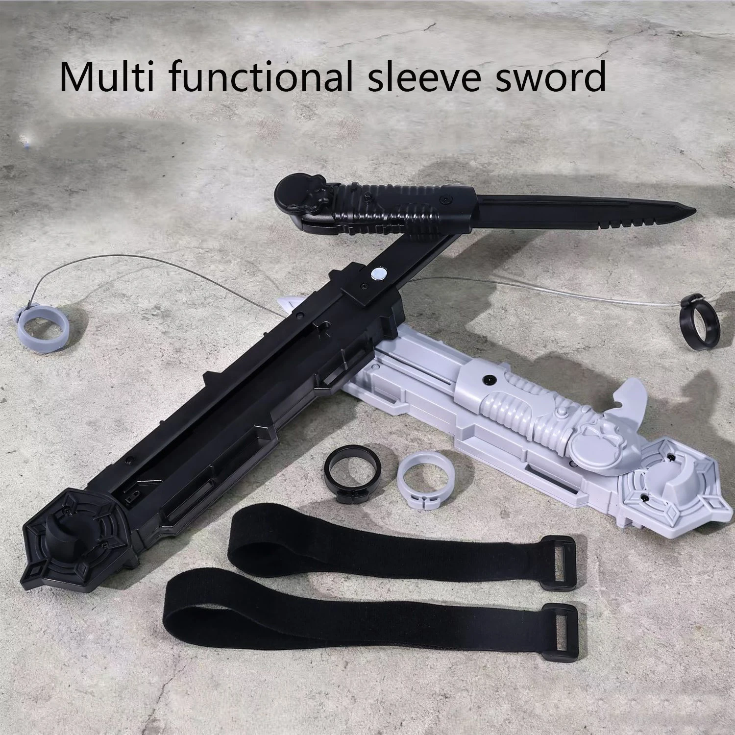 Assassin's Sleeve Schwert mit Einziehbarer Drehbarer Klinge Kinderspielzeug Interaktives Cosplay-Requisit Spielzeug Geburtstagsgeschenk – Detail 1