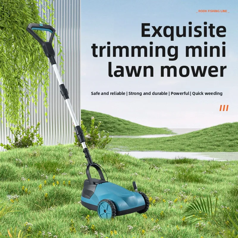 

Hand-pushed electric lawn mower Multifunctional land reclamation Portable garden tools