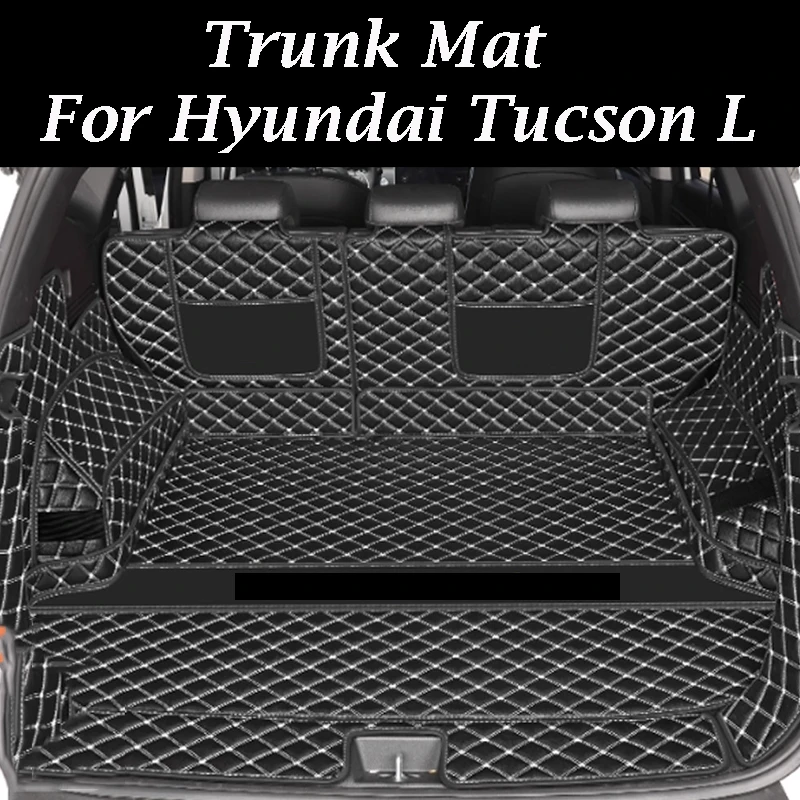 

Auto Full Coverage Trunk Mat For Hyundai Tucson L 2021 2022 2023 2024 2025 Car Boot Cover Pad Cargo Liner Interior Accessories