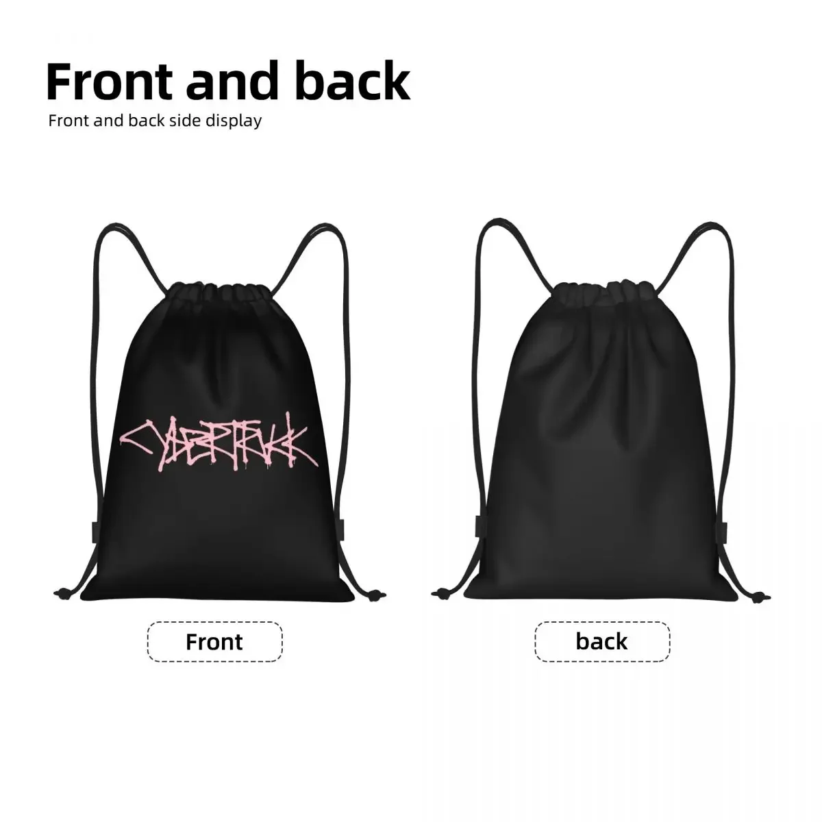 Custom Cybertrucks Car Battery Electric Vehicle Drawstring Backpack Bags  Lightweight Elon Musk Gym Sports Sackpack Sacks