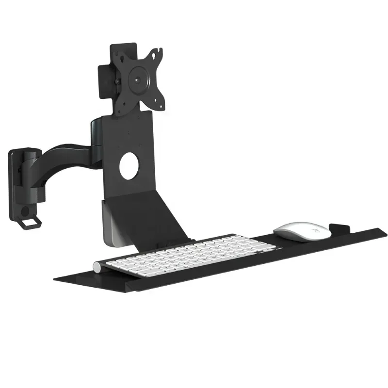 Hot salesFactory Price Aluminum Alloy Adjustable Arm Touch Screen Monitor Wall Mount Bracket for Workstation