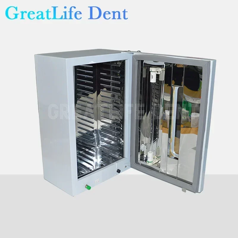 GreatLife Dent 27L UV Sterilizer Dental Disinfecting Cabinets Professional Lab Equipment Manicure Sterilizer With Timer Function