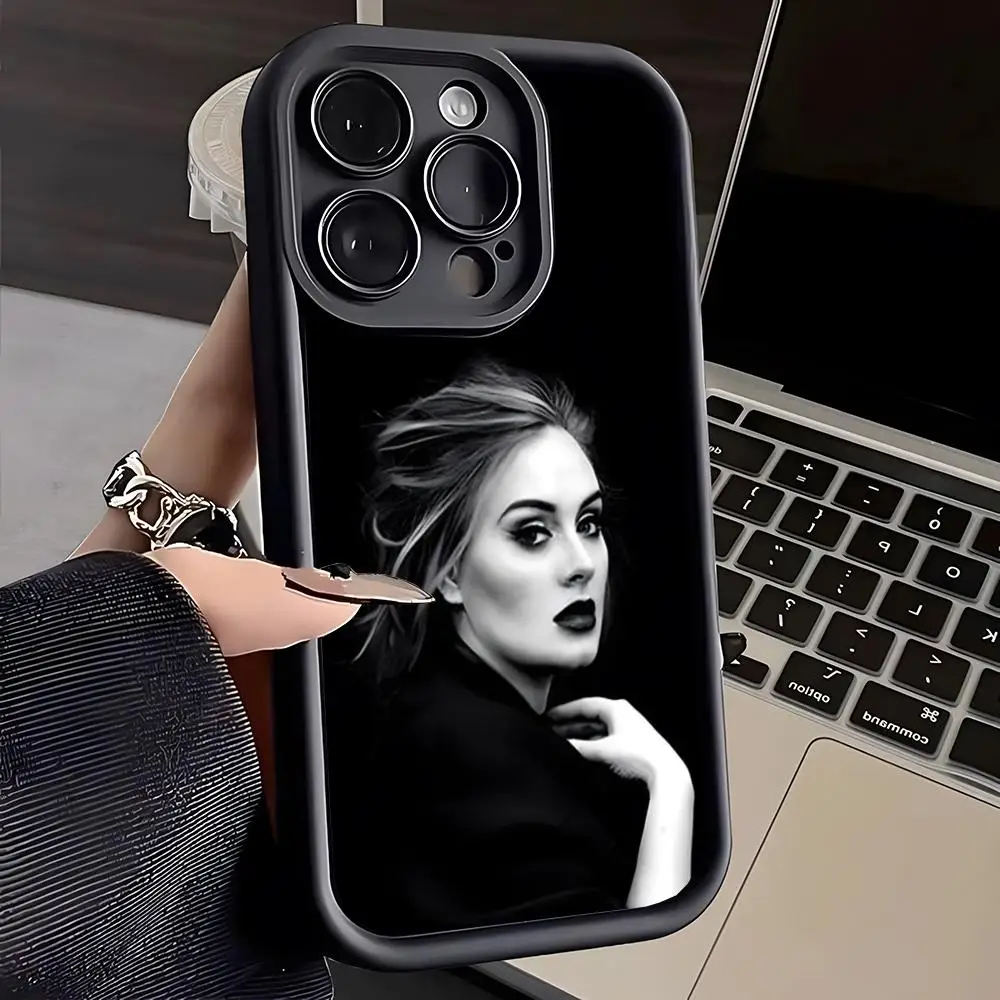 Adele Phone Case For IPhone 16 Pro Max 15 Pro 14 Plus 13 12 11 XR XS Max X 7 8 Plus Soft TPU Back Cover