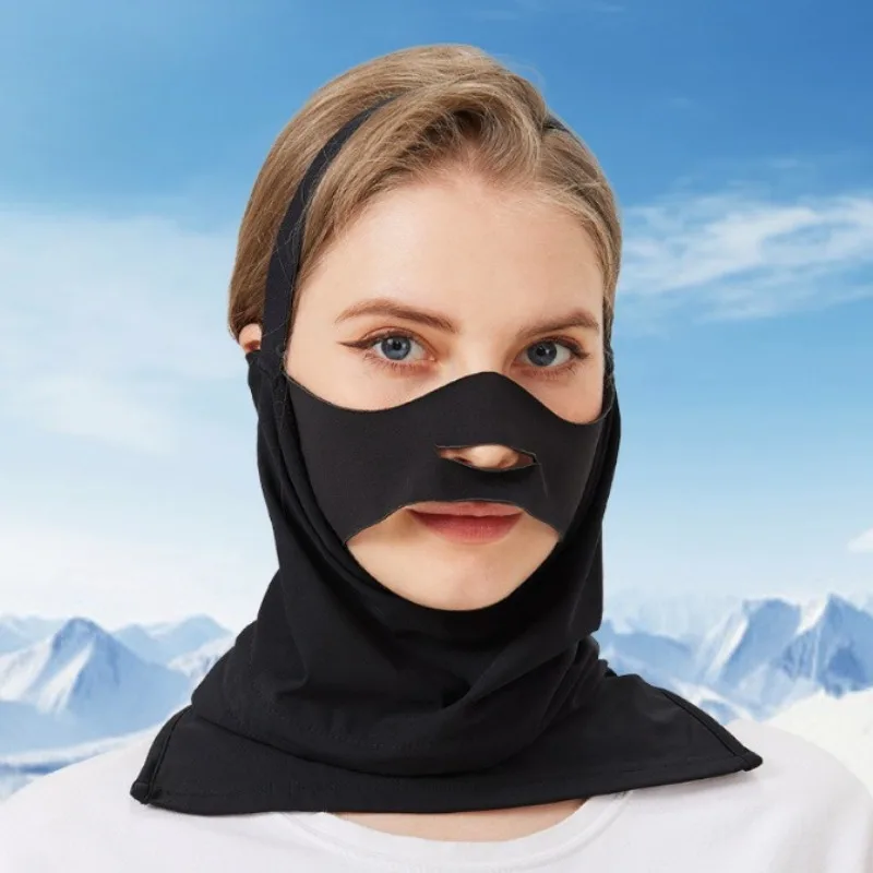 قناع تزلج شتوي دافئ، حماية متكاملة للوجه، وشاح ركوب بارد، حماية للرقبة، مقاوم للماء، غطاء تزلج مقاوم للرياح