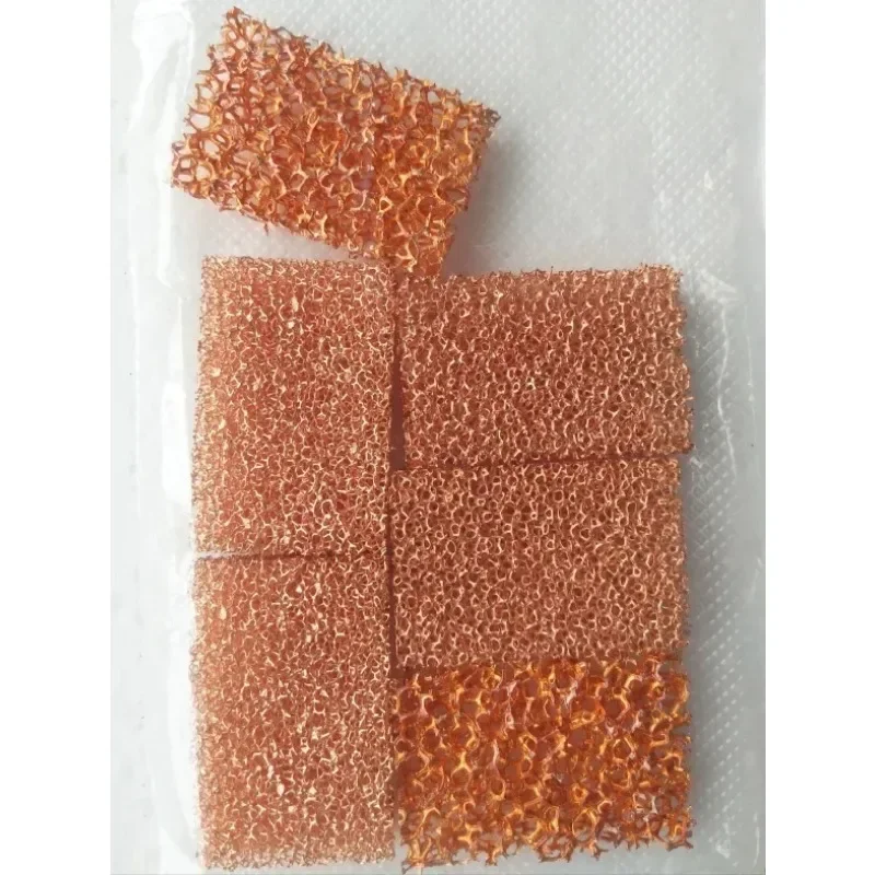 0.5-6 Mm Thickness Copper Foam Electrode Sheet