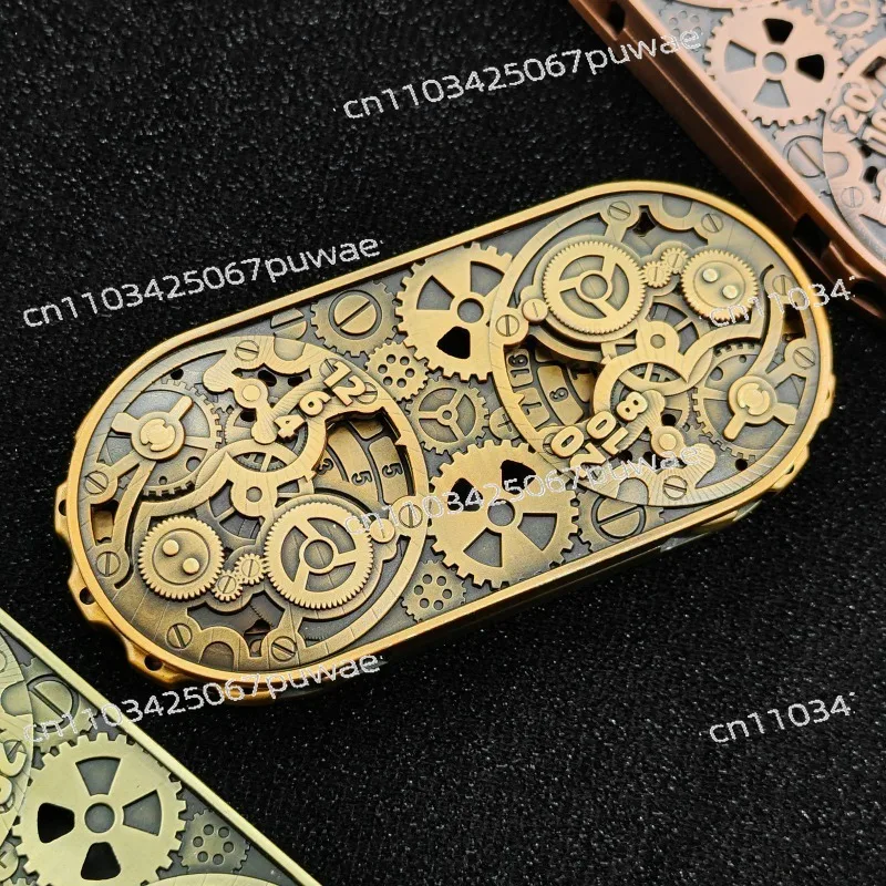 7-in-1 Metal Dice Spinner DND - Dual Rotary Disc Polyhedral Dice Set for D&D RPG Cthulhu - Tabletop Game Accessories