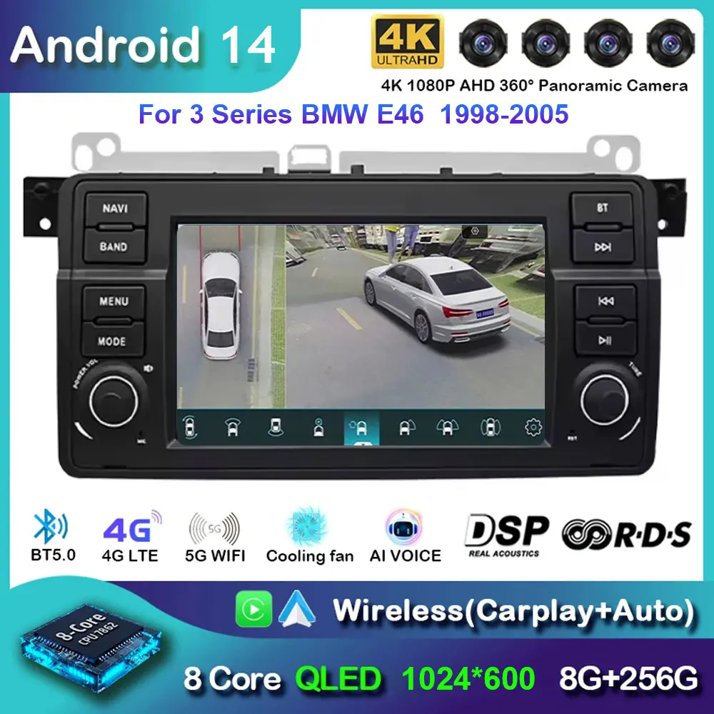 Android 14 Car Radi…