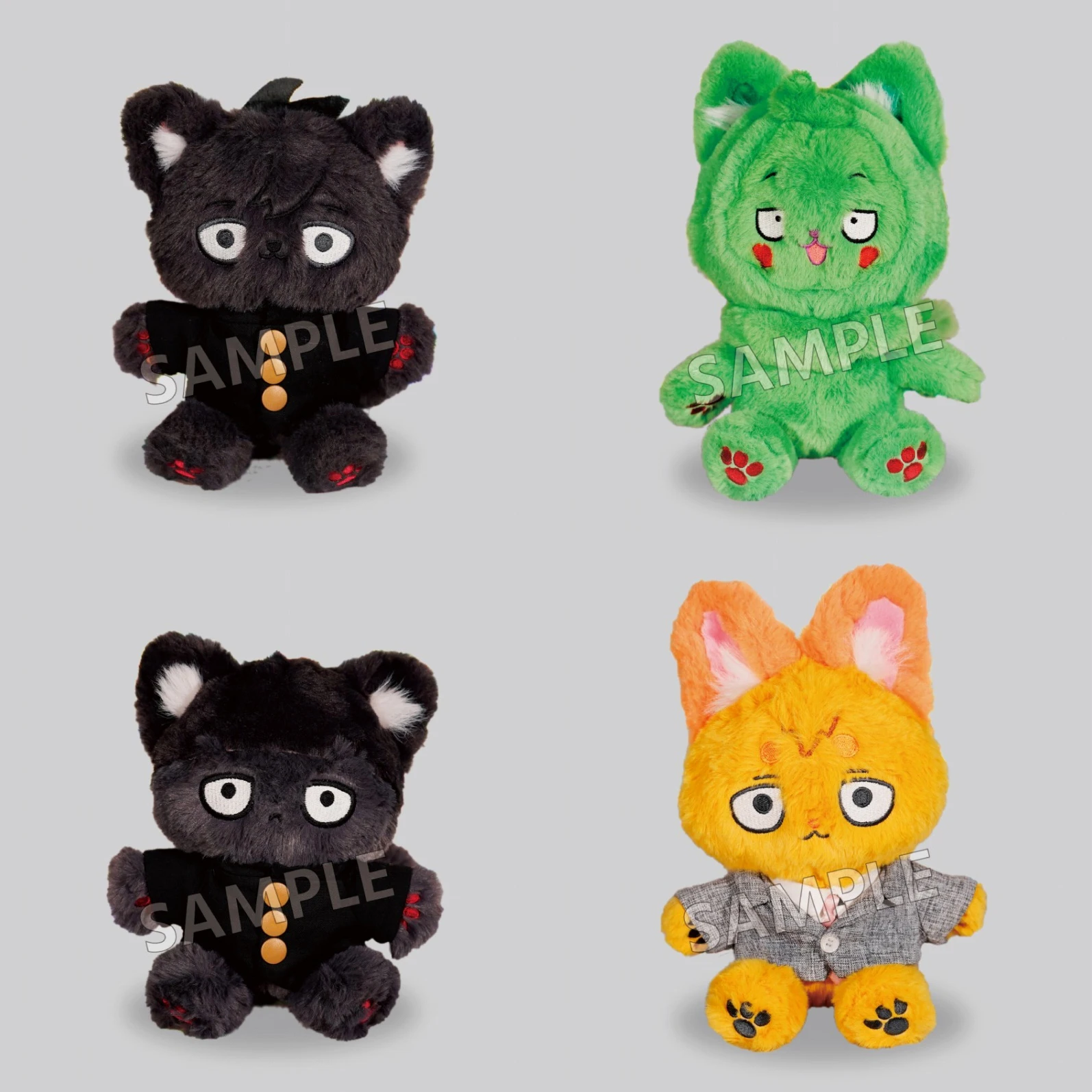 

Anime Mob Psycho 100 Mobu Saiko Hyaku Kageyama Ritsu Shigeo Cosplay Cartoon Plush Cat Dolls Cotton Maumet Puppet Toys Xmas Gift