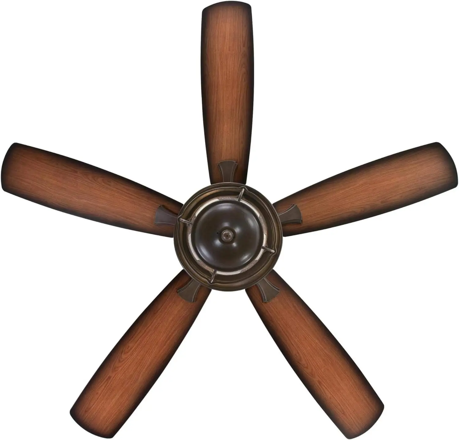 Imagem -04 - Brentford Ventilador de Teto com Luz 52 Envelhecido Walnut Iluminação 7233400