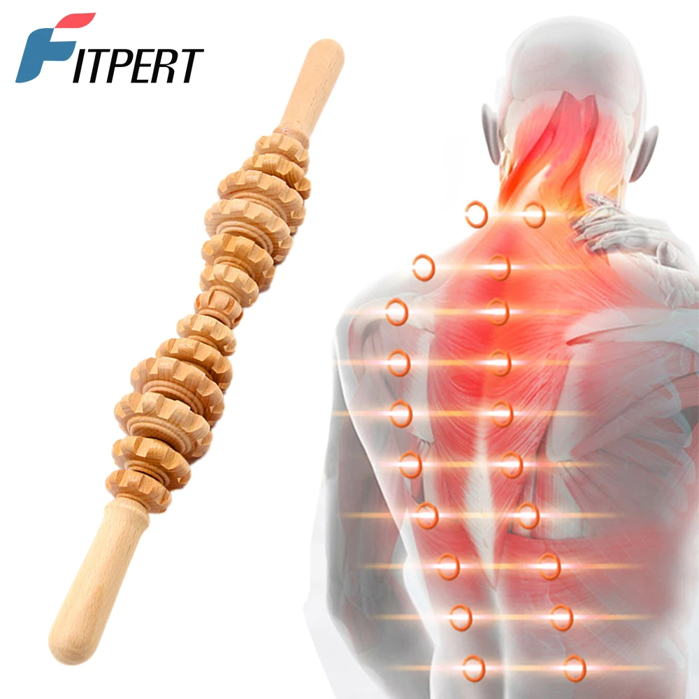 

Деревянный массажер, роликовый ручной бластеры от целлюлита, массажная триггерная точка, палочка для терапии тела, массажер для снятия мышц, инструмент для мужчин и женщин