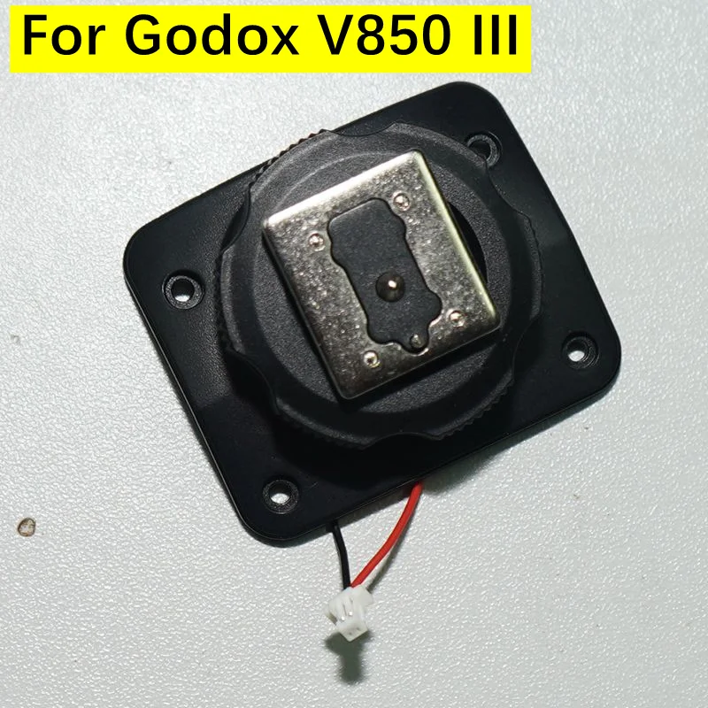 جديد ل Godox V850III V850-III V850 III فلاش Hotshoe الحذاء الساخن الخلفي قاعدة تثبيت القدم قوس V850IIIC V850IIIN V850IIIS