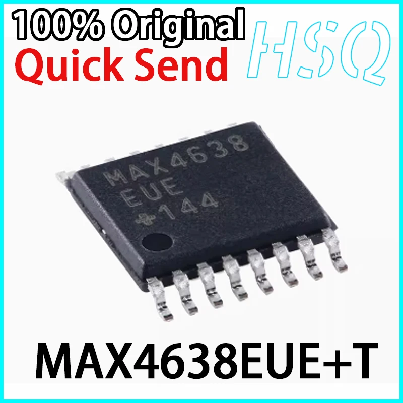 

2PCS Original MAX4638EUE+T MAX4638 TSSOP16 Analog Multiplexer Chip Is Brand New