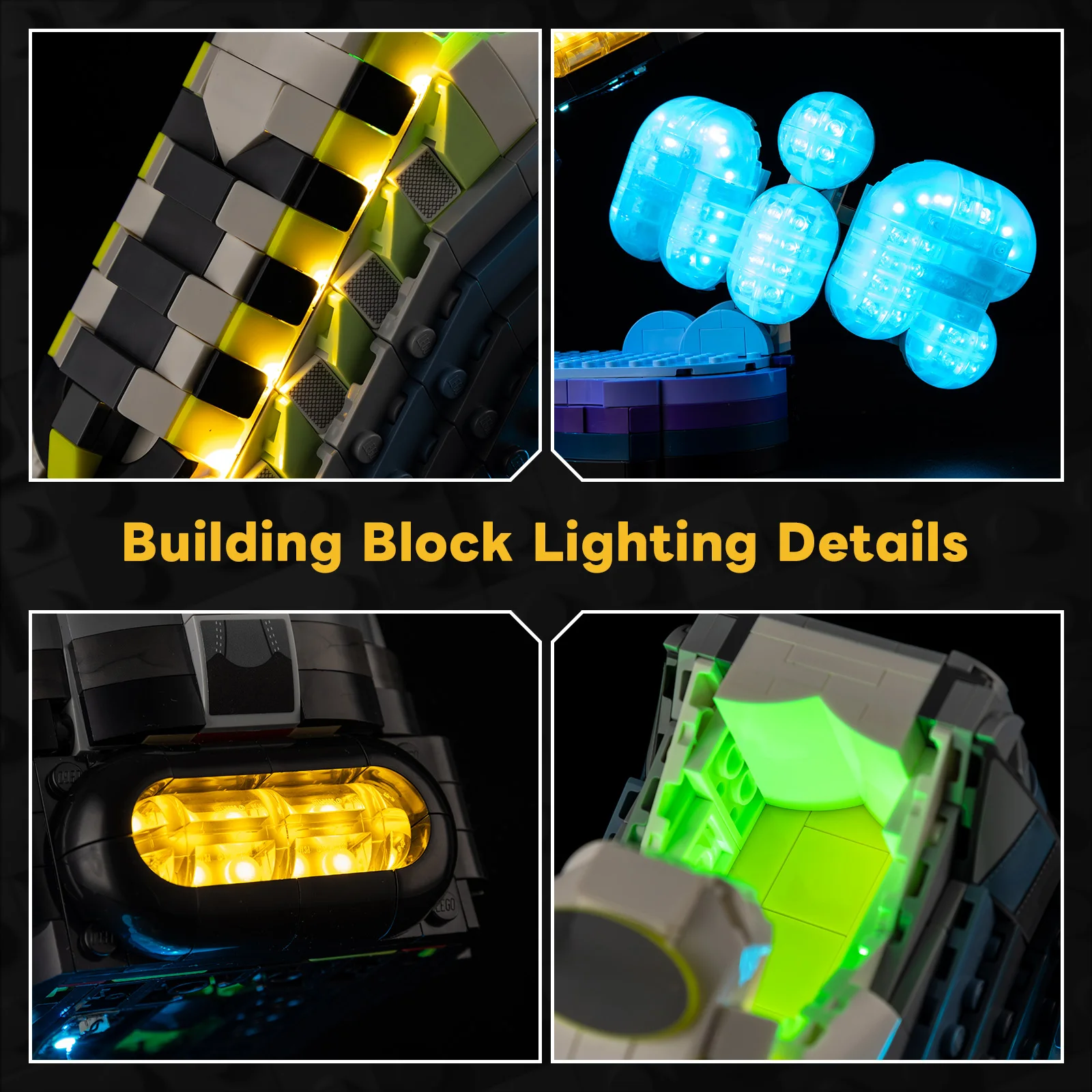 Juego de Luces LED Kyglaring para Lego Nike Air Max 95 X Lego Set 43025 Bloques de Construcción (Sin Modelo)