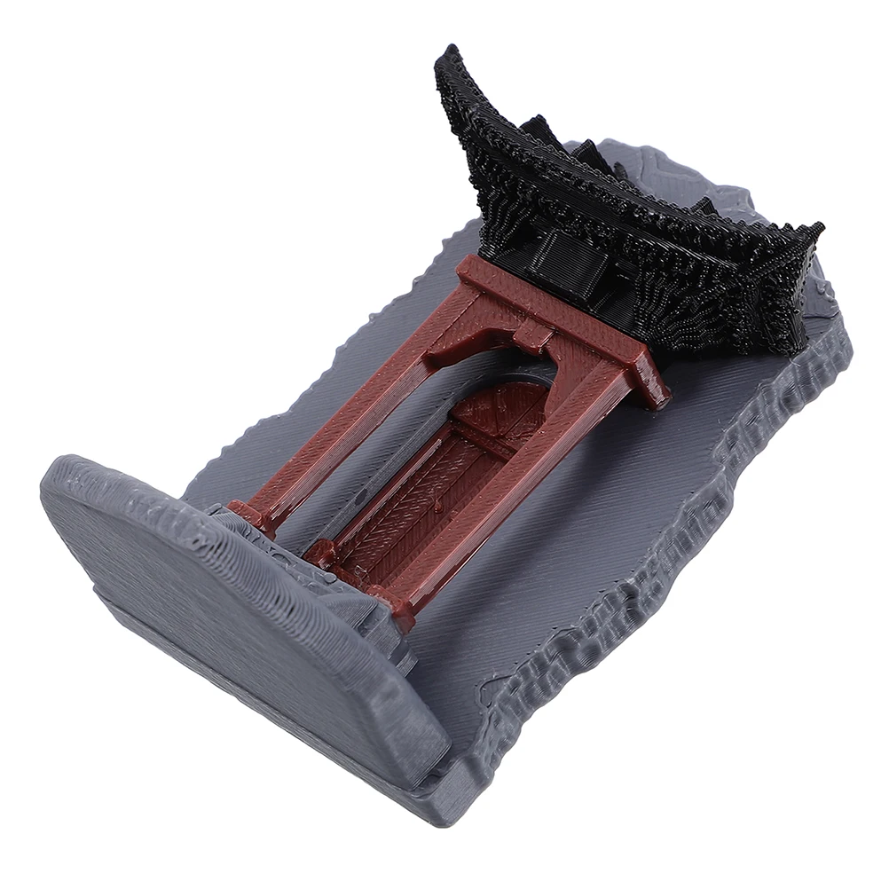 

Chinese Architectural Ornaments Gate Aquarium Decorations Landscape Prop Artificial Statue Fish Tank