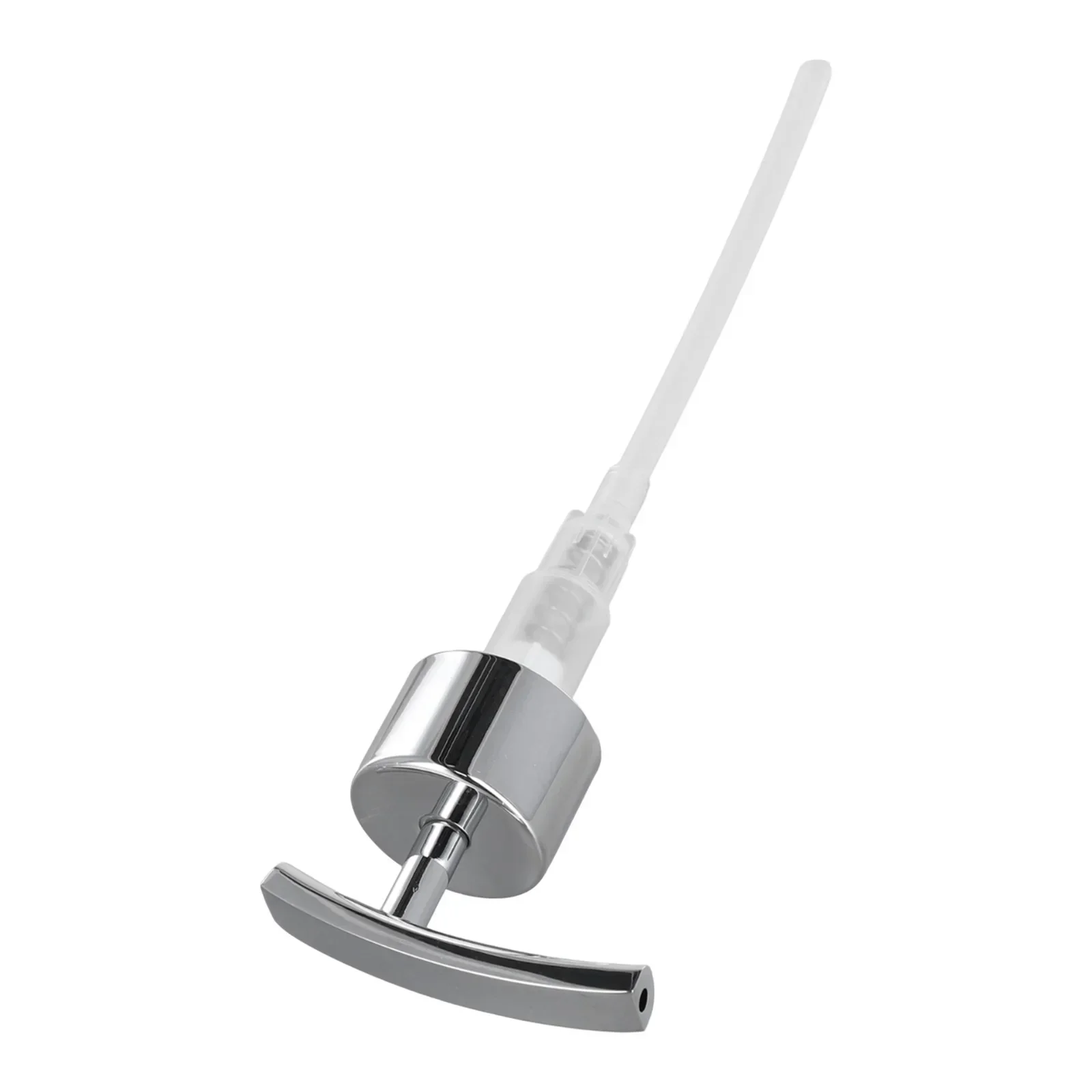 Home Bathroom Pump Head 304 Stainless Steel Bright Chrome/Nickel/Black Dispensers Electroplating Brushed Nozzle