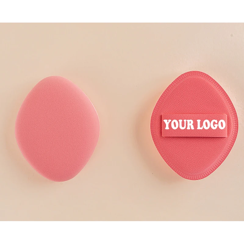 Almofada de ar elástica macia em forma de diamante Puff, uso não pegajoso, Marshmallow Puff em pó, uso úmido e seco, logotipo personalizado