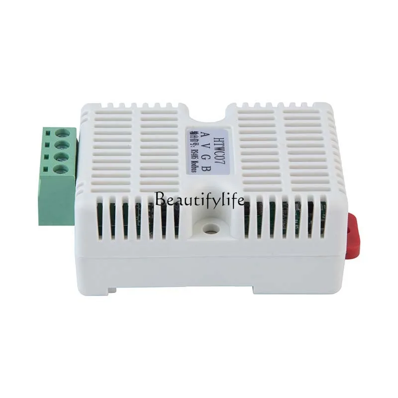 Machine room greenhouse RS485 card rail temperature sensor ModBus protocol high precision