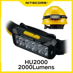 NITECORE HU2000 10 x NiteLab UHE LEDs USB-C Rechargeable Wrok Headlamp