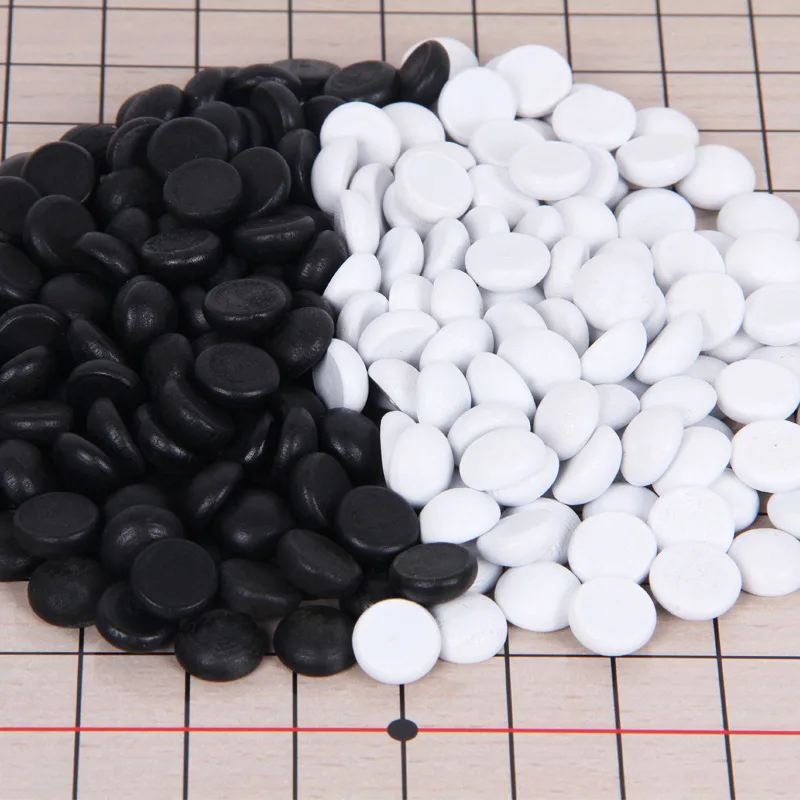 64 Black and White Chess Pieces Accessories Solid 13mm Go Pieces Bulk Five Pieces Without Chessboard