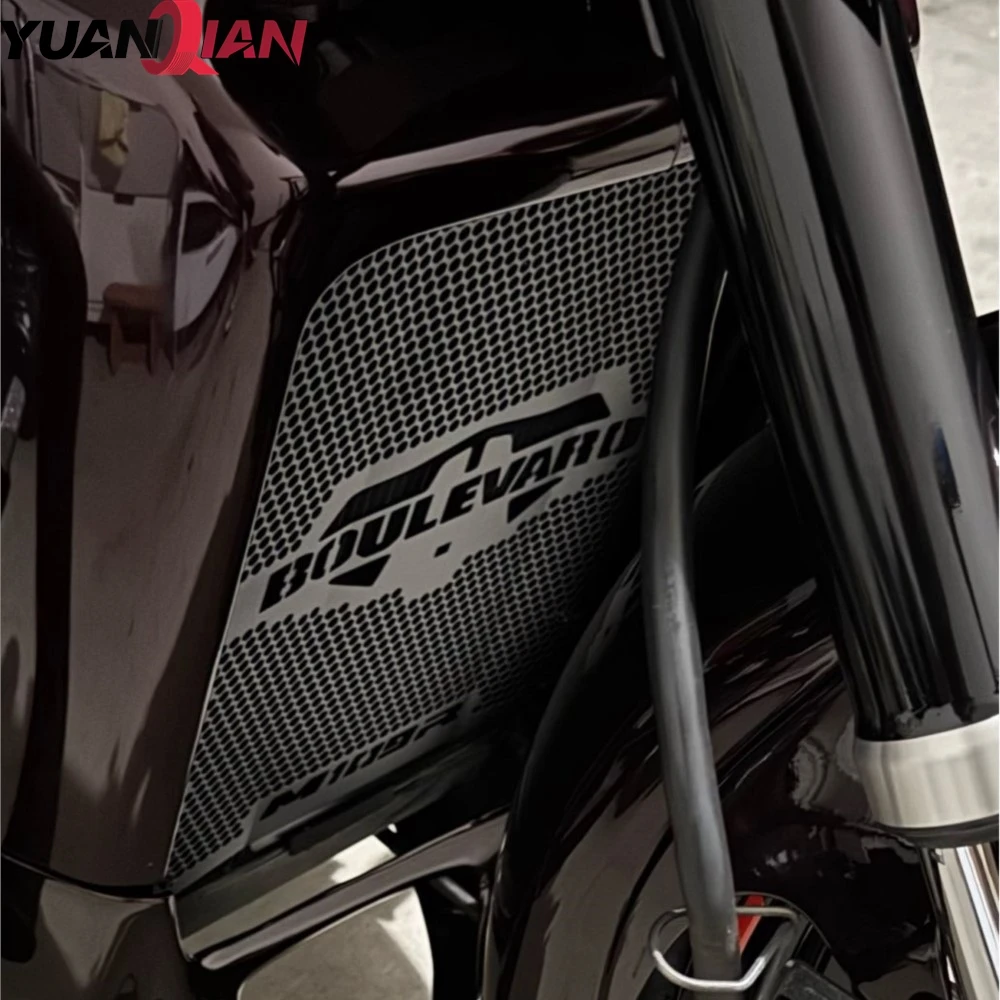

VZR 1800 Motorcycle Aluminum Radiator Protective Grille Cover Guard For Suzuki Boulevard M109R Intruder M1800R VZR1800 2006-2024