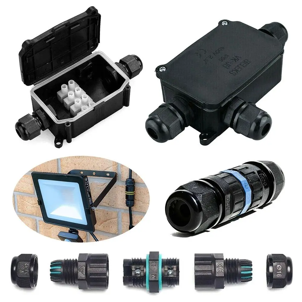 High Quality Durable Waterproof Junction Box Case Electrical Cable Wire Connector Electrical Wire Terminal Case Cable Connector