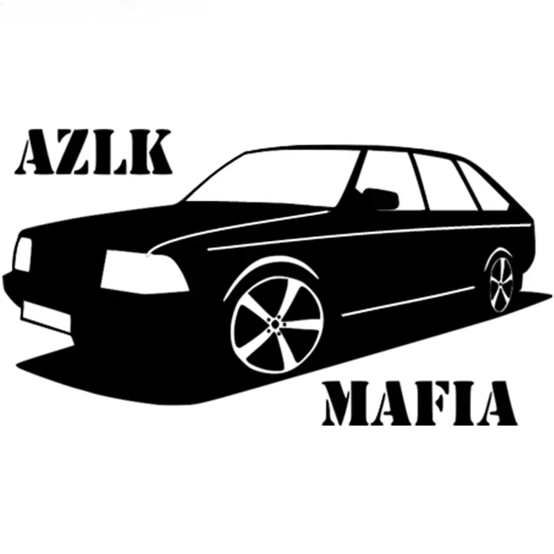 1-5 Pieces Car Sticker Moskovich Azlk Mafia Auto S Removable20cm*10.8cm