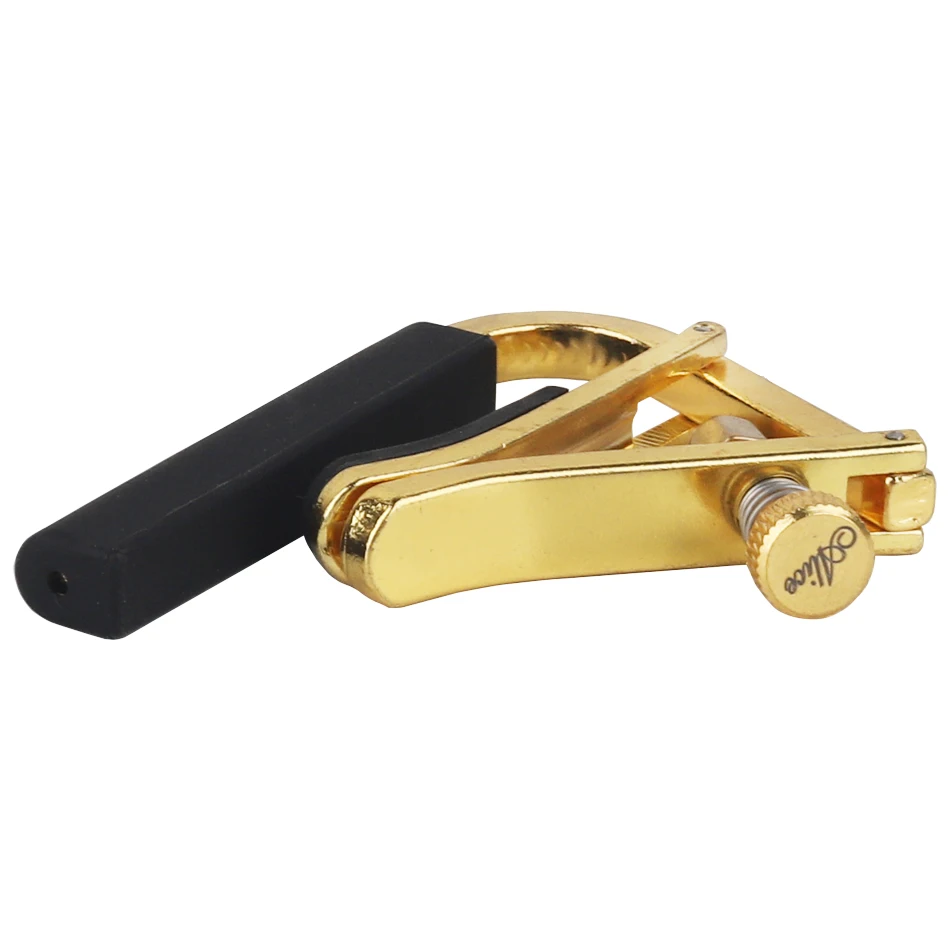 Alice A007V Golden Guitar Capo Zinc Alloy  Adjustable for Acoustic Electric Guitar Classical Guitar String Instrument Clamp Fret