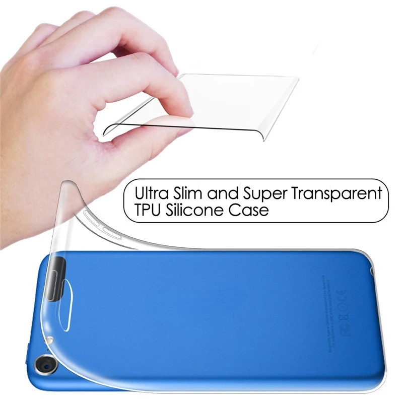 Transparent Soft TPU Case Sfor For Apple Ipod Touch 5 6 7 Case Slim Silicone Clear Protective For Ipod Touch 7 Back Capa Cover