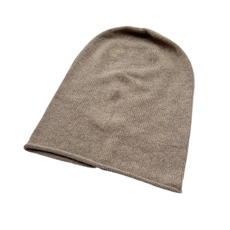 خريف شتاء جديد إمرأة مترهل قبعة لينة سميكة قبعة تدفئة موضة الطقس البارد أغطية الرأس العصرية الشتاء قبعة متماسكة أغطية الرأس #6