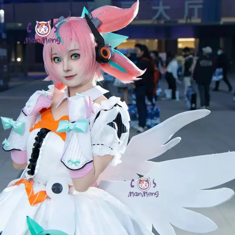 

Костюм для косплея Арии из игры Zenless Zone Zero, униформа для Хэллоуина, карнавала, вечеринки, Рождества, ролевых игр, платье Арии в стиле Лолита для девочек