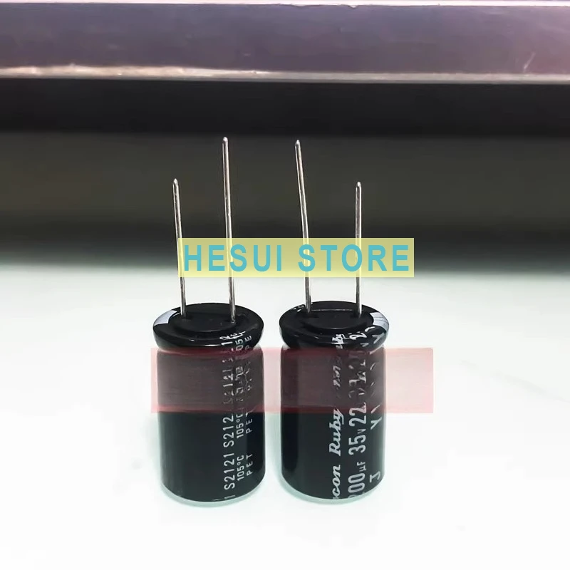 Ruby Electrolytic Capacitor 35V2200UF 1000UF 3300UF YXJ High Frequency Low Resistance RUBYCON