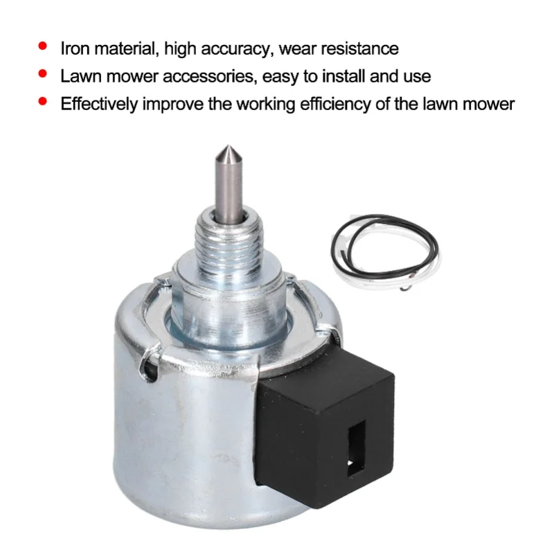 692734 Solenóide de combustível com substituição de cabo para acessório de cortador de grama 497672 497157 495739
