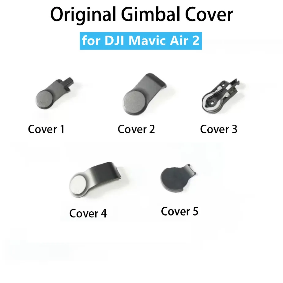 Originele Gimbal Cover Set voor DJI Mavic Air 2 Drone Yaw/Roll Arm Caemra Cover voor Mavic Air 2 reparatie Onderdelen