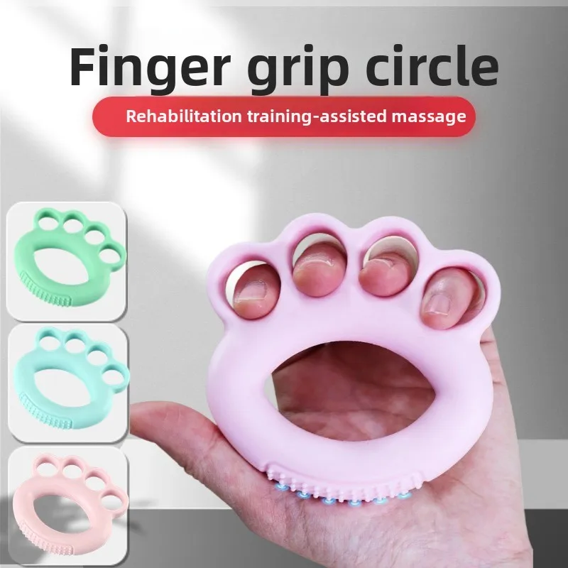 Professional Hand Grip Strengthener for Hand Strength Training and Rehabilitation Power Finger Grip Circle Exercise Equipment