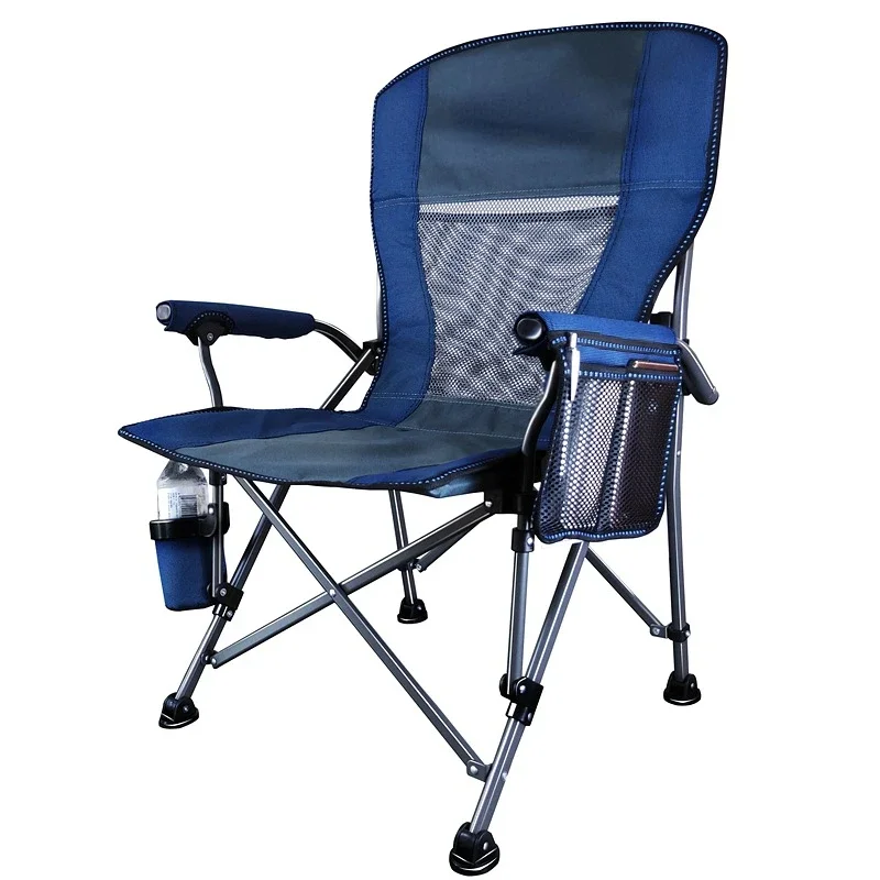 

Fishing Camping Chair Foldable Foldable Outdoor Carrying Chair with Armrests