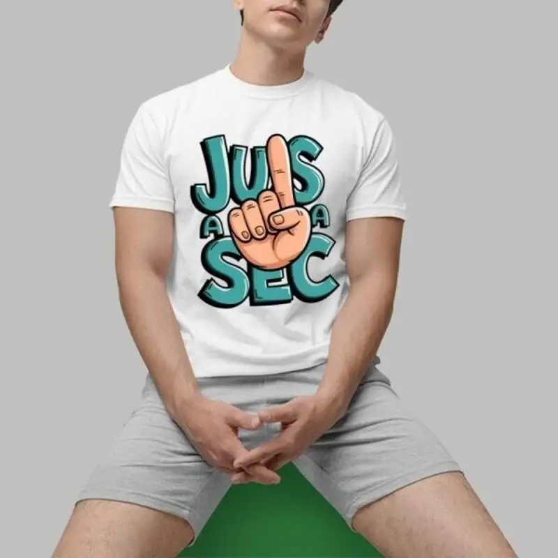 Jus A Sec T-Shirt 2025, Größe S bis 5Xl