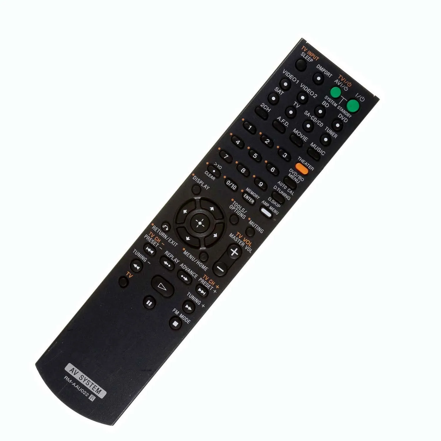 RM-AAU022 لسوني الصوت والفيديو التحكم عن بعد HT-DDW1600 STR-DE598 STR-KM750 STR-DH500 STR-DG710 HT-DDW7500