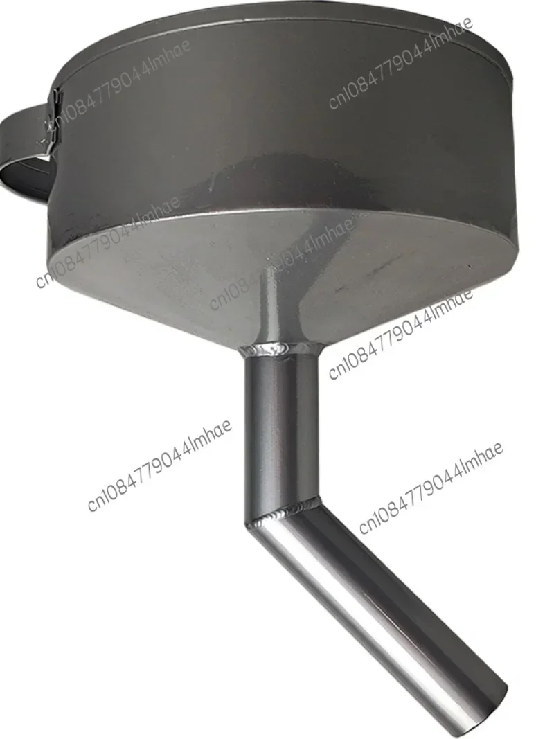 

Aluminum Oil Leakage Large Diameter Tanker Oil Discharge Port Curved Mouth Integrated Molding Wine Leakage Copper Funnel