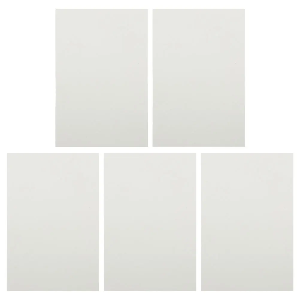 5Pcs Blank Aluminum Plates Sublimation Metal Blanks for Photo Frame DIY Craft Projects High-Quality Smooth Surface