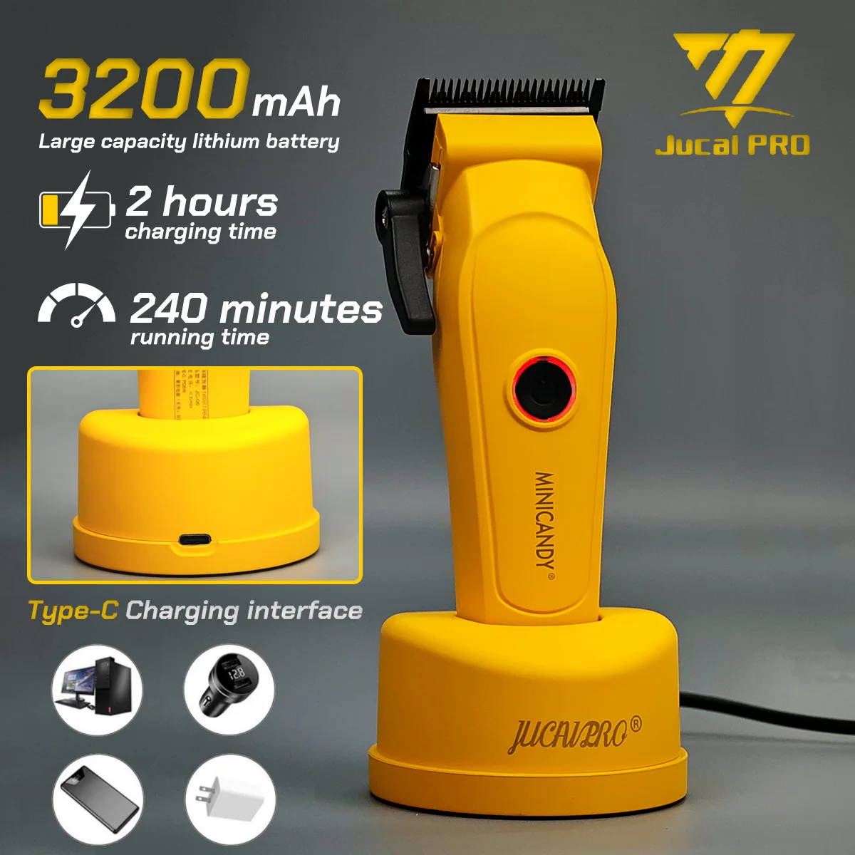 ジュカイ プロ ミニキャンディ プロフェッショナル 電動バリカン ヘア