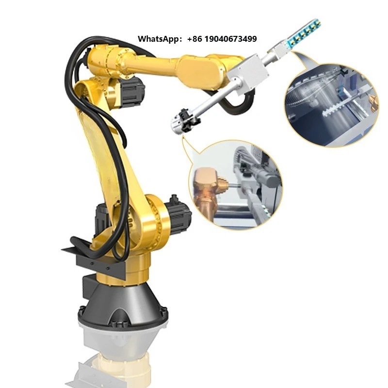 380V Electric Drive Die-casting Spray Pickup Mechanical Arm AI Robot Intelligent Manipulator 2.2kW   h003