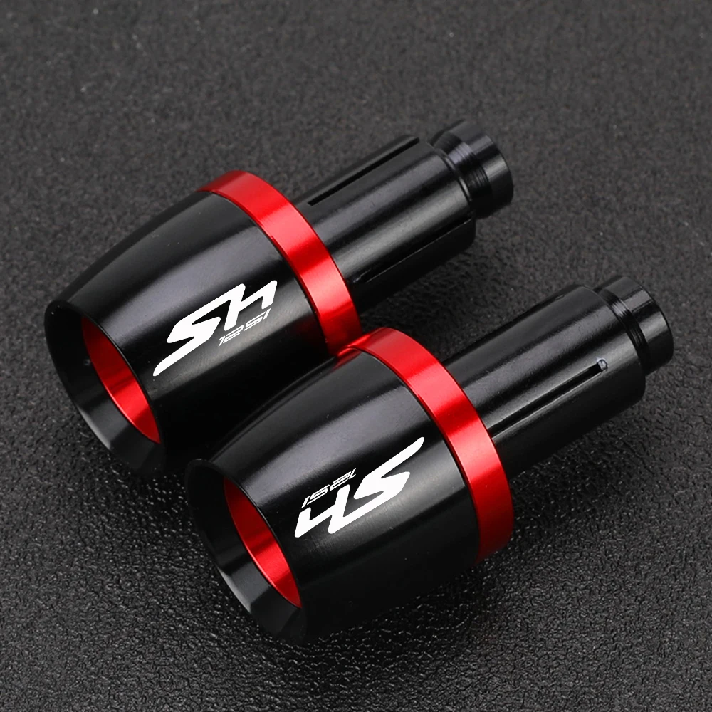 For Honda SH125 SH125i SH 125 125i 2014- 2024 2023 2022 2021 20 Motorcycle Handlebar Grips Bar Ends Cap Counterweight Plug Slide view 3