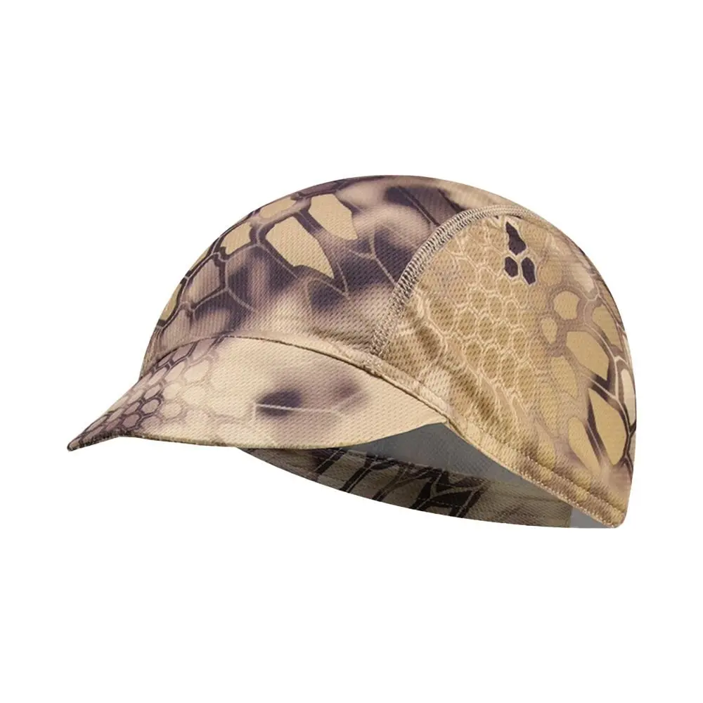 Outdoor Sports Elastic Mesh Fabric Summer Helmet Liner Cycling Hat Quick-Drying Bicycle Riding Cap