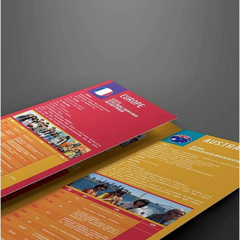 Prodotto personalizzato. Volantini pubblicitari personalizzati di alta qualità a prezzi economici manuale/diario/rivista/catalogo/brochure/opuscolo Printin