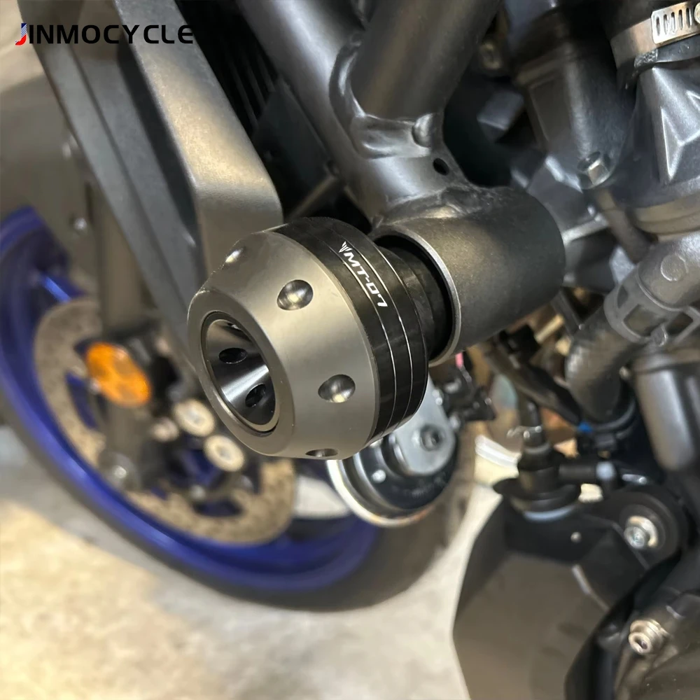 2026 MT-07 Y-AMT Frame Sliders Crash Protector Falling Protection Pad For Yamaha MT 07 FZ 07 2014-2025 FZ-07 MT07 Accessories