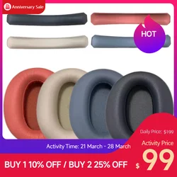 Almohadillas para auriculares para Edifier W820NB, almohadillas para los oídos, funda de cojín para auriculares, reemplazo de banda para la cabeza, reparación de orejeras