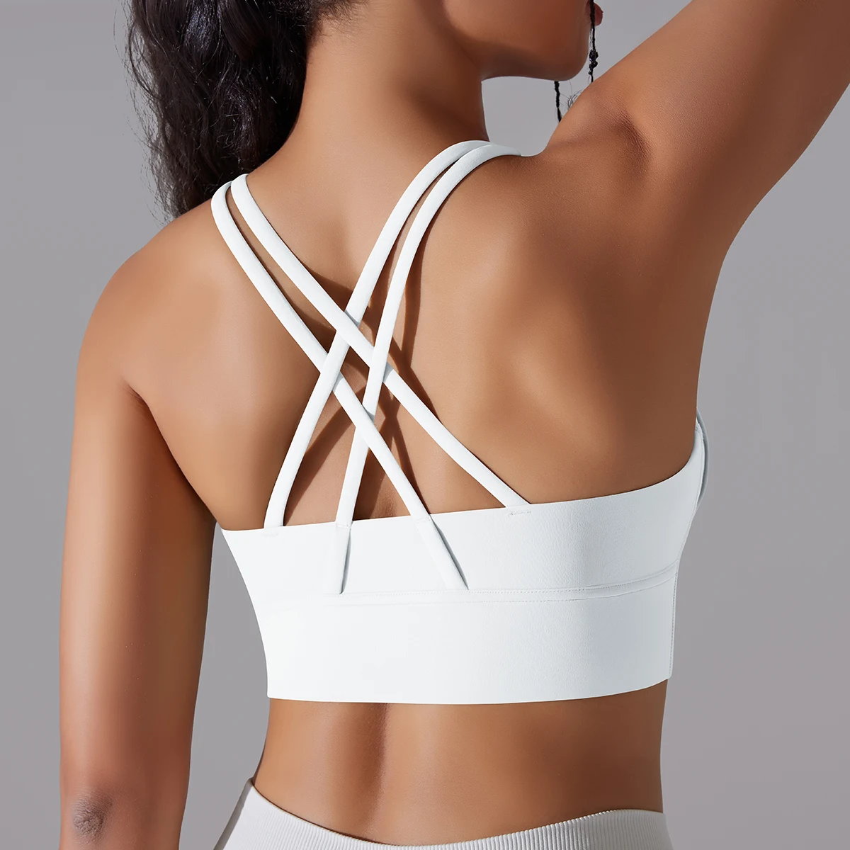 Frauen Yoga BraTank Tops für Fitness Nacktes Gefühl Sport Bh Gym Weste Frauen Leibchen Workout Unterwäsche Sportswear Outfit – Detail 7