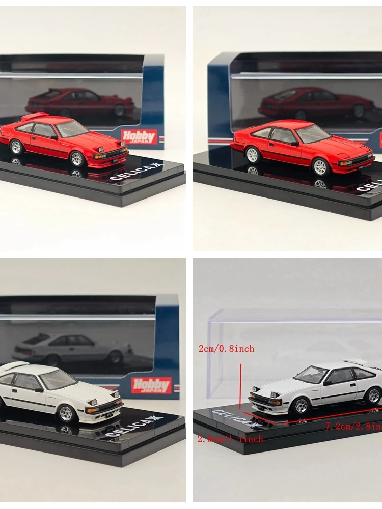 다이캐스트 모델 자동차 어린이 장난감 선물, 취미 일본 1/64, Celica XX 2000GT/2800GT A60