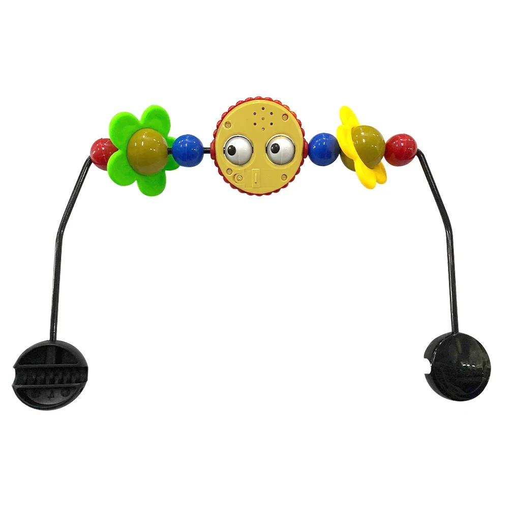 Babysitter Wieg Hangend speelgoed Aantrekkelijke reisactiviteit voor kinderen Rammelaar Piepen Leuke kinderwagen Ontwikkeling Boogspel